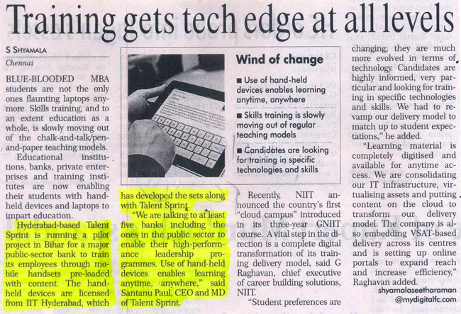 Training gets tech edge at all levels