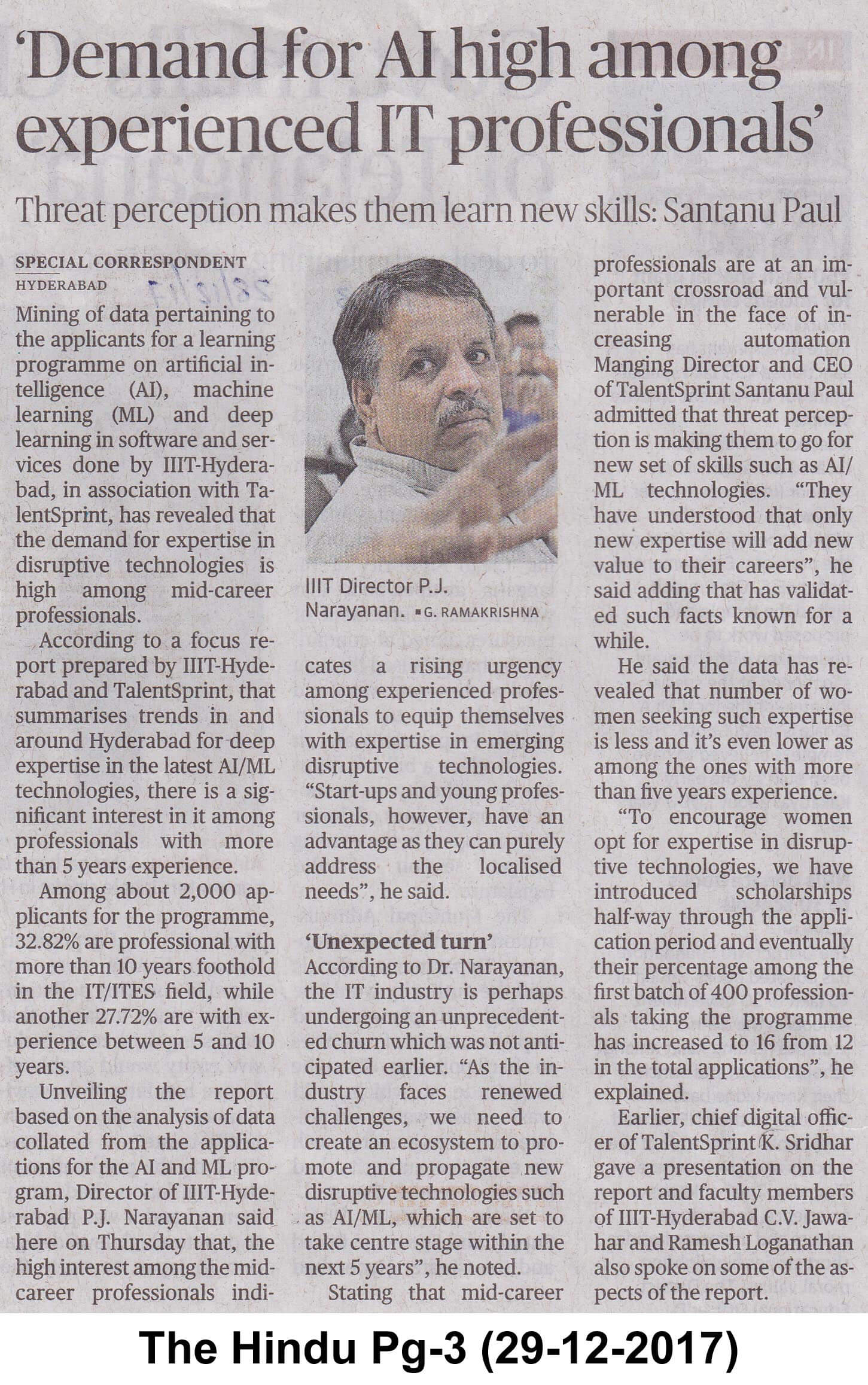 Technology Professionals