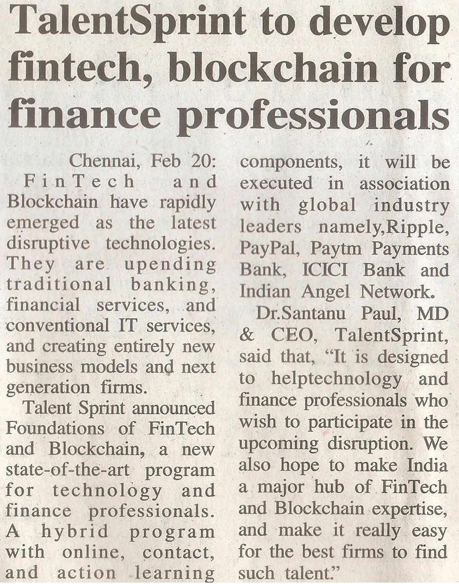 A Course For Tech Professionals